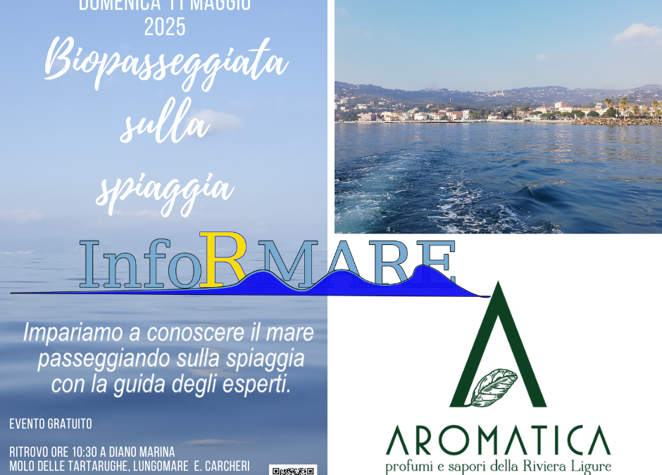 BIOPASSEGGIATA SULLA SPIAGGIA A DIANO MARINA